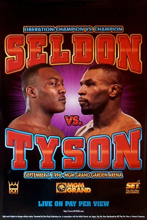 Постер: Mike Tyson vs Bruce Seldon