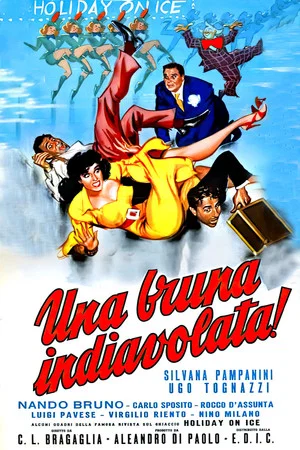 Постер: Una bruna indiavolata!