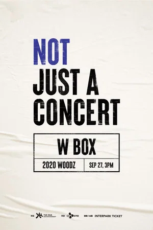 Постер: 2020 WOODZ : NOT JUST A CONCERT – W BOX