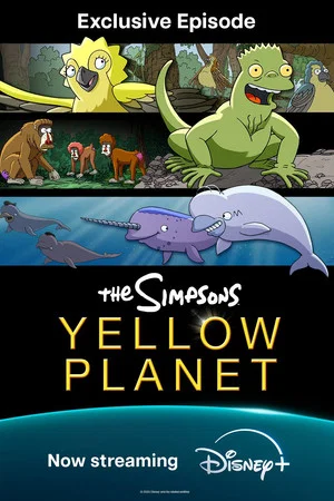 Постер: The Simpson: Yellow Planet