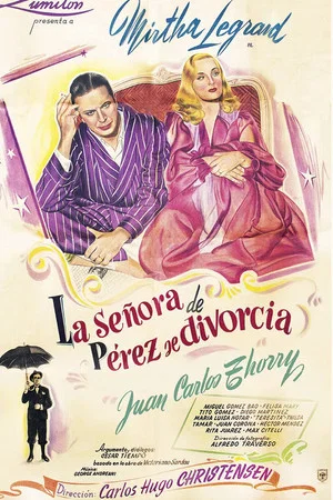 Постер: La señora de Pérez se divorcia