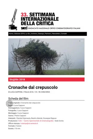 Постер: Cronache dal crepuscolo