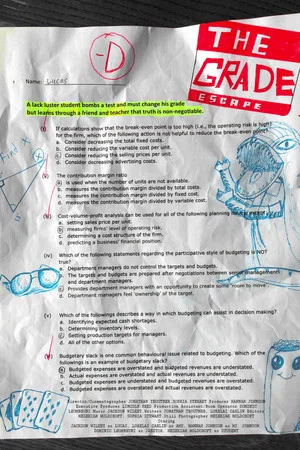 Постер: The Grade Escape