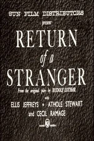 Постер: Return of a Stranger
