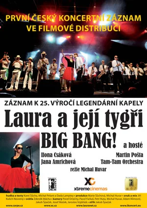 Постер: Laura a její tygři – Big Bang!