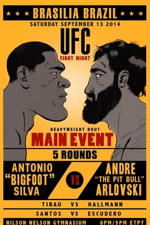 Постер: UFC Fight Night: Bigfoot vs. Arlovski