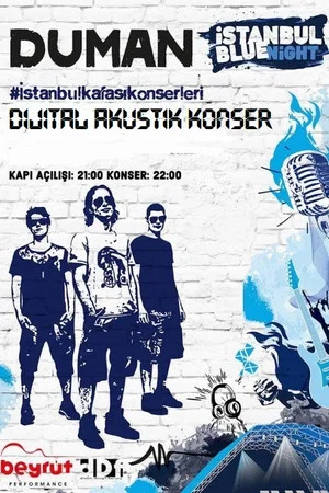 Постер: Duman Akustik Dijital Konser Istanbul Blue