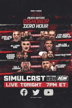 Постер: ROH: Death Before Dishonor 2022: Zero Hour