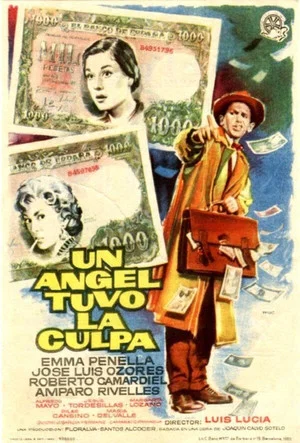 Постер: Un ángel tuvo la culpa