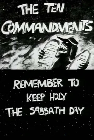 Постер: The Ten Commandments Number 3: Remember to Keep Holy the Sabbath Day