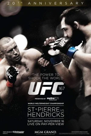 Постер: UFC 167: St-Pierre vs. Hendricks