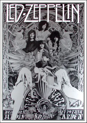 Постер: Led Zeppelin - Madison Square Garden