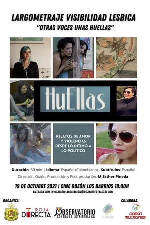 Постер: HuEllas. Relatos de amor y violencias desde lo íntimo a lo político