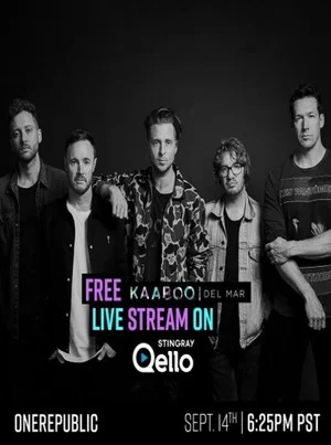 Постер: OneRepublic Live Kaaboo Del Mar Festival