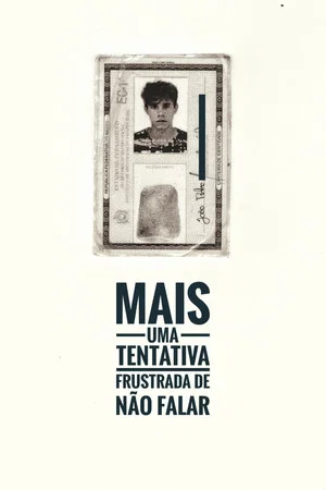 Постер: Mais uma Tentativa Frustrada de Não Falar