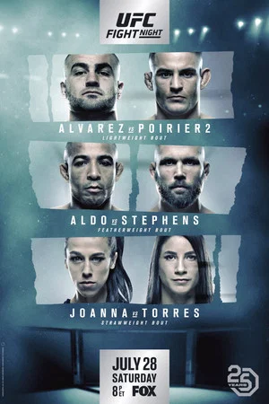 Постер: UFC on Fox 30: Alvarez vs. Poirier 2