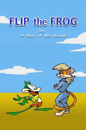 Постер: Flip the Frog and Clarisse Cat: A Day at the Beach