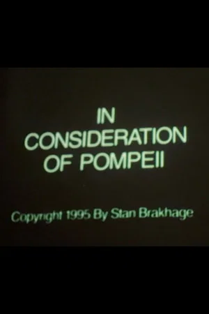 Постер: In Consideration of Pompeii
