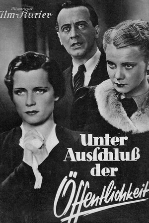 Постер: Unter Ausschluß der Öffentlichkeit