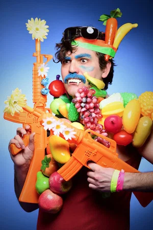 Постер: John-Luke Roberts: All I Wanna Do Is [FX: GUNSHOTS] With a [FX: GUN RELOADING] and a [FX: CASH REGISTER] and Perform Some Comedy!
