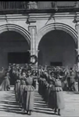 Постер: Défilé de jeunes filles au lycée