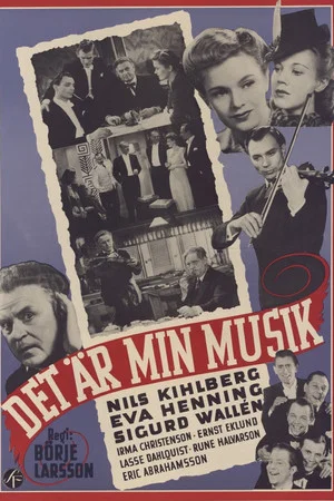 Постер: Det är min musik