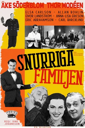 Постер: Snurriga familjen