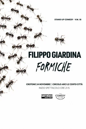 Постер: Filippo Giardina: Formiche