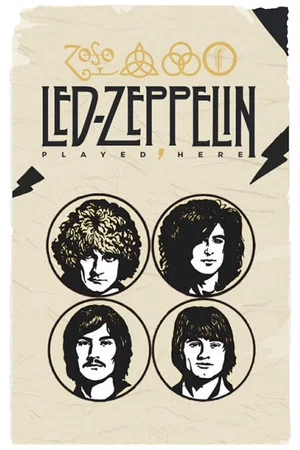 Постер: Led Zeppelin Played Here