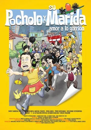 Постер: Pocholo y su Marida - Amor a lo gorrión