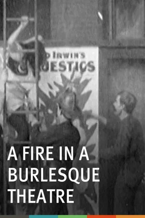Постер: A Fire in a Burlesque Theatre