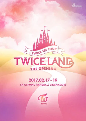 Постер: Twice 1st Tour: Twiceland – The Opening