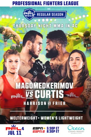 Постер: PFL 2019 #4: Regular Season - Magomedkerimov vs. Curtis