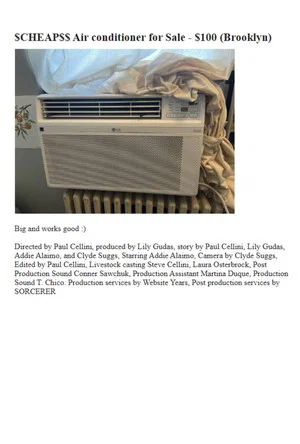 Постер: $CHEAP$$ AC for Sale