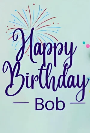 Постер: Happy Birthday, Bob!
