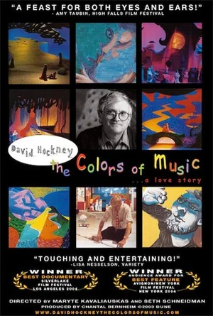 Постер: David Hockney: The Colors of Music