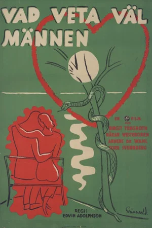 Постер: Vad veta väl männen?