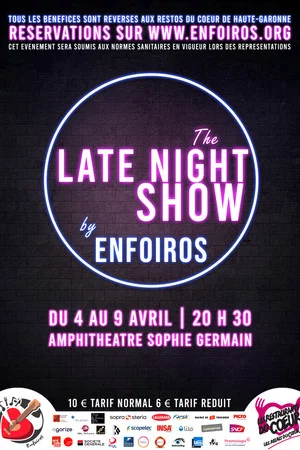 Постер: The Late Night Show by Enfoiros