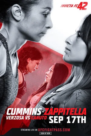 Постер: Invicta FC 42: Cummins vs. Zappitella