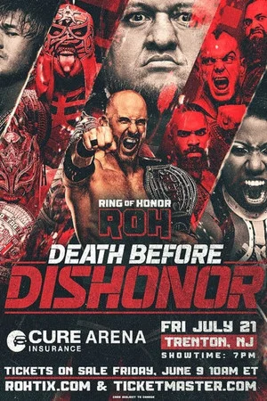 Постер: ROH: Death Before Dishonor 2023