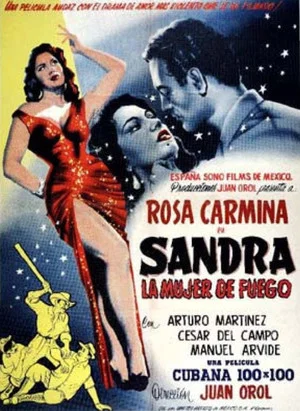 Постер: Sandra, the Woman of Fire