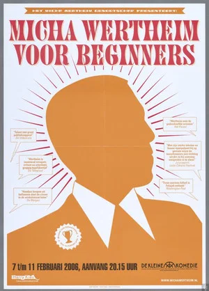 Постер: Micha Wertheim: Voor Beginners