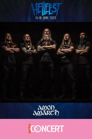 Постер: Amon Amarth - Hellfest 2023