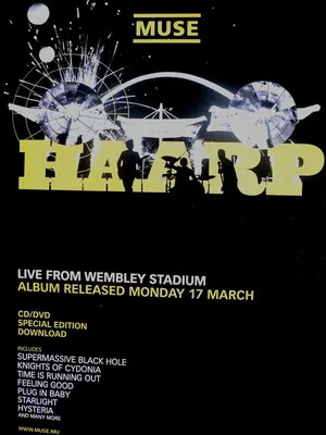 Постер: Muse - Live From Wembley Stadium 2007