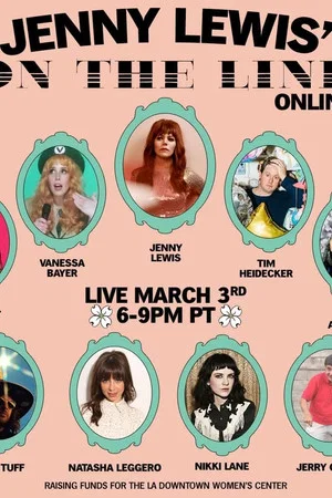 Постер: Jenny Lewis' On The Line Online