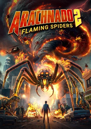Постер: Arachnado 2: Flaming Spiders