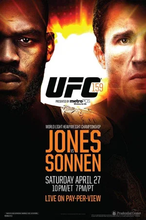 Постер: UFC 159: Jones vs. Sonnen