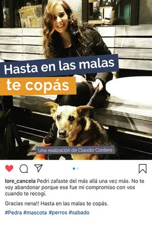 Постер: Hasta en las malas te copás