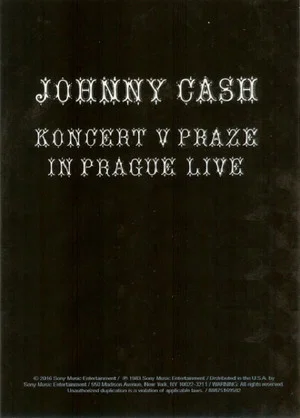 Постер: Johnny Cash: Live in Prague