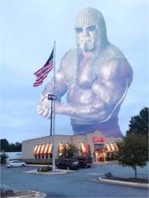 Постер: Scott Steiner Opening Shoney's in Acworth
